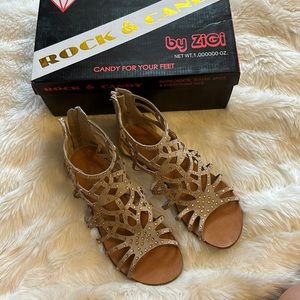 Rock & Candy sparkly sandals